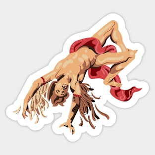 The Fall of Icarus Sticker